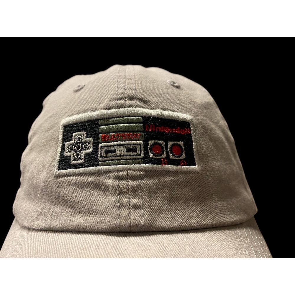 Nintendo Nes Controller Nes Gray Strapback Hat Ca… - image 4